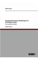 Zwischenmenschliche Beziehungen im Arbeitgebermodell