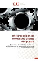 proposition de formalisme orienté composant