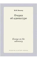 Essays on the advocacy