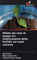 Effetto dei cloni di pioppo sul miglioramento della fertilità nel suolo calcareo