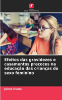 Efeitos das gravidezes e casamentos precoces na educação das crianças do sexo feminino