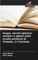 Acqua, servizi igienico-sanitari e igiene nelle scuole primarie di Temeke, in Tanzania