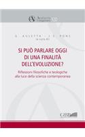Si Puo Parlare Oggi Di Una Finalita Dell'evoluzione?