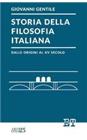 Storia della filosofia italiana dalle origini al XV secolo