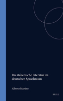 Die italienische Literatur im deutschen Sprachraum