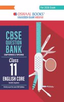 Oswaal CBSE Question Bank Class 11 English Core For 2026 Exam