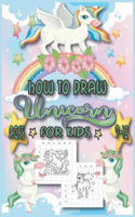 How to Draw Unicorn for Kids Ages 9-12.: How To Draw Unicorn Step-by-Step Drawing and Activity Book for Kids Ages 9-12, Learn How to Draw Unicorns Using the Grid Copy Method, Draw Cute Unic