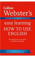 Webster's Easy Learning How to Use English