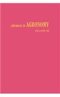 Advances in Agronomy Volume 40