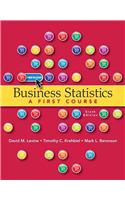 Business Statistics + MyStatLab Access Code