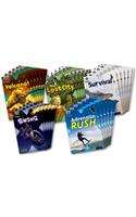 Project X Origins: Dark Red Book Band, Oxford Level 17: Extreme: Class Pack of 30
