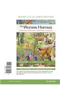 The Western Heritage, Volume 1, Books a la Carte Edition