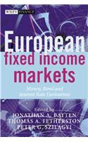 European Fixed Income Markets: Money, Bond, and Interest Rate Derivatives