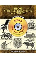1500 Spot Illustrations and Motifs: (Dover Electronic Clip Art)