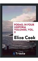 Poems; In Four Uniform Volumes, Vol. II