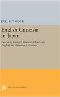 English Criticism in Japan