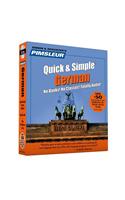 Pimsleur Quick and Easy German