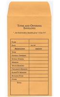 Tithe and Offering Envelope (Bill-Sized): 2 Corinthians 9:7 (Kjv)