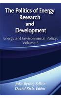 Politics of Energy Research and Development