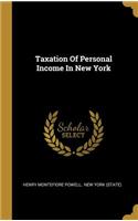 Taxation Of Personal Income In New York