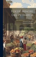 Poesie Minori Del Petrarca