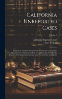 California Unreported Cases