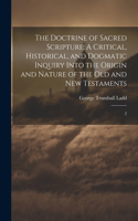 Doctrine of Sacred Scripture