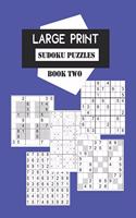 Large Print Sudoku Puzzles Book Two