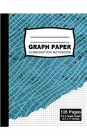 Graph Paper Composition Notebook