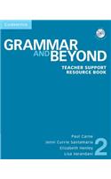Grammar and Beyond Level 2 Teacher Support Resource Book [With CDROM]
