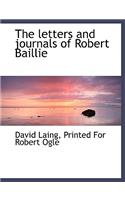 letters and journals of Robert Baillie