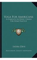 Yoga For Americans