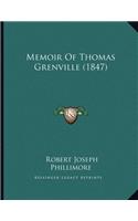 Memoir Of Thomas Grenville (1847)