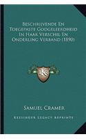 Beschrijvende En Toegepaste Godgeleerdheid In Haar Verschil En Onderling Verband (1890)