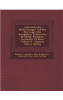 Astronomische Beobachtungen Auf Der Sternwarte Der Königlichen Rheinischen Friedrich-Wilhelms-Universität Zu Bonn, Volume 8