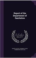 Report of the Department of Sanitation