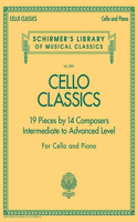 Cello Classics: Schirmer'S Library of Musical Classics Volume 2081 Intermediate to Advanced Level