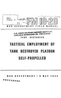 FM 18-20 Tank Destroyer, Tactical Employment Of Tank Destroyer Platoon, Self-pro