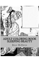 Adult Coloring Book - Sleeping Beauty