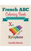 French ABC Coloring Book