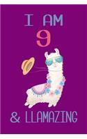 I am 9 and Llamazing