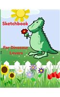 sketchbook for dinosaur lovers