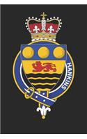 Hankins: Hankins Coat of Arms and Family Crest Notebook Journal (6 x 9 - 100 pages)
