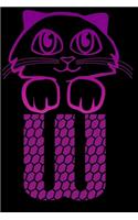 Letter W: Monogram Journal / Notebook For Cats Lovers, Initial Monogram Notebook To Write In Gift For Women and girls: Blank lined journal diary notebook Size