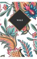 Mali: Ruled Travel Diary Notebook or Journey Journal - Lined Trip Pocketbook for Men and Women with Lines