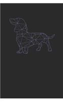 Dachshund Lines: Dachshunds Notebook, Dotted Bullet (6" x 9" - 120 pages) Animal Themed Notebook for Daily Journal, Diary, and Gift