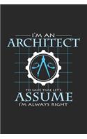 I'm an architect always right