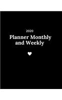 2020 Planner Monthly and Weekly