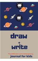 draw+write journal for kids