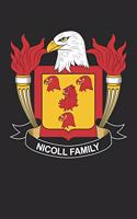 Nicoll: Nicoll Coat of Arms and Family Crest Notebook Journal (6 x 9 - 100 pages)